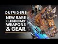OUTRIDERS | New Rare + Legendary Weapons & Gear Gameplay