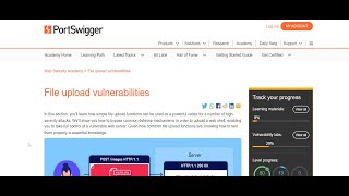 Download the video "Burp Lab: Web shell upload via Content-Type restriction bypass"
