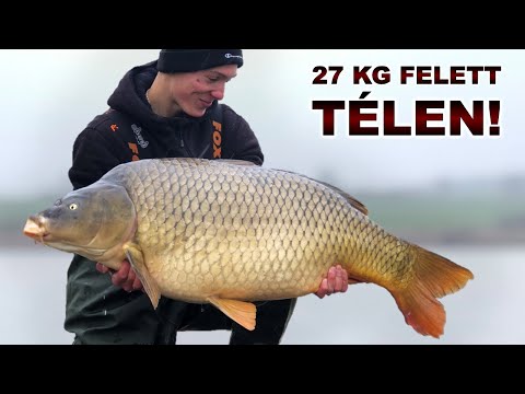 NAGY TAVON, TÉLEN, 27 KG FELETT!🌊❄️🐳 - Legendás pontyok nyomában (4. rész)