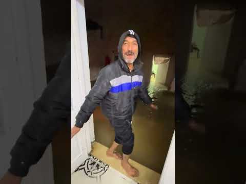 اغرقنا عمو سامي امطار في تونس خطر  فيضنات