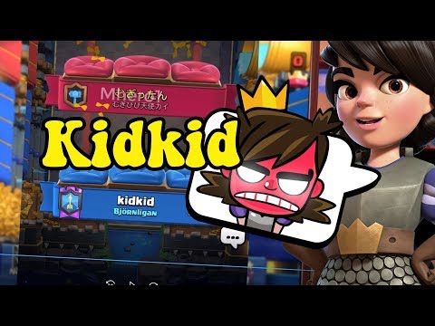 Mugi vs Kidkid Logbait GOD 7683 Trophy 🏆 Logbait Classic Clash Royale
