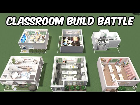 50k CLASSROOM BUILD BATTLE in BLOXBURG