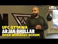 UFC Ottawa: Arjan Bhullar Talks Daniel Cormier Comparisons, Mental Advantage Over Juan Adams, More
