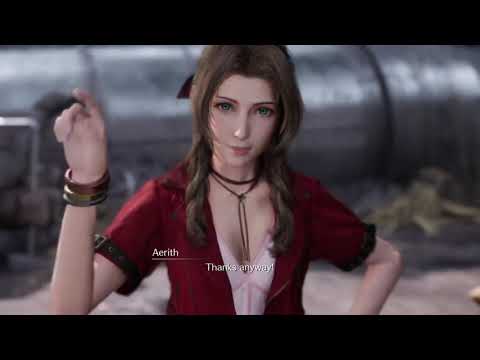 Escaping the Church, Aerith said a swear word :o - Final Fantasy VII Remake Playthrough part 48