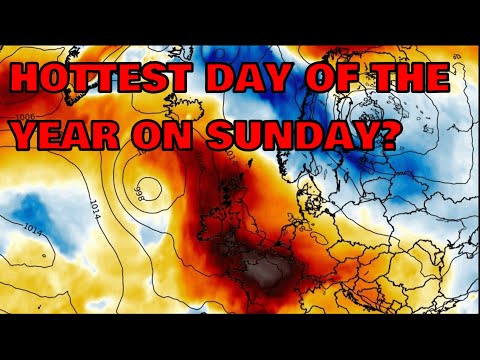 Hottest Day of the Year on Sunday? 22nd June 2023