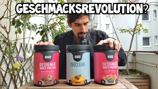 ESN Whey Protein im Test | Cinnamon Cereal, Rich Chocolate und Isoclear | Nährwerte, Zutaten