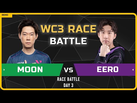 WC3 - [NE] Moon vs Eer0 [UD] - Day 3 - WC3 Race Battle