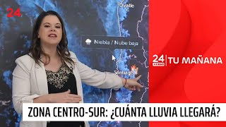 Precipitaciones y tormentas eléctricas: ¿cuánta lluvia se espera en la zona centro-sur?