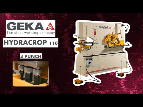GEKA HYDRACROP 110/180 Ironworkers | Fabricating Machine Technology, LLC (1)