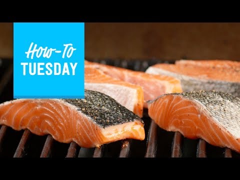 How to Grill Salmon Steaks and Fillets | Food Network