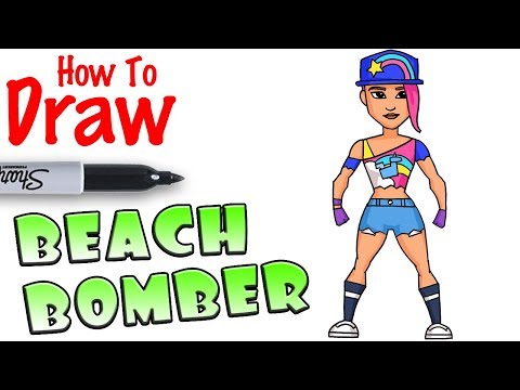 How to Draw Beach Bomber | Fortnite