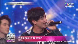cd9 / no le hablen de amor / feliz 2018