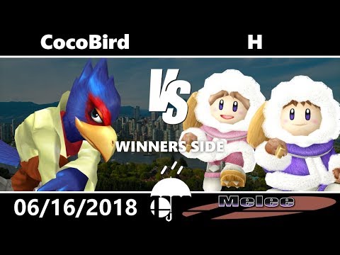 Rain City 2 Melee: Pools - CocoBird (Falco, Fox) vs H (Ice Climbers)