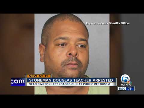 Parkland teacher left loaded gun in public restroom