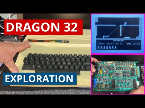 The Dragon 32 computer: Exploration, recapping and games