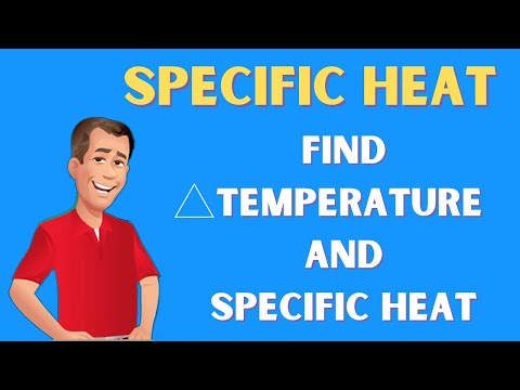 How to solve basic specific heat problems