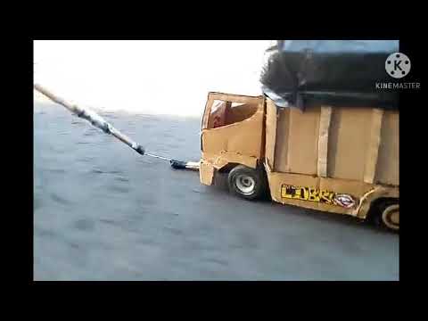truk oleng dari kardus (truk anti gosip kirim cabe lagi)