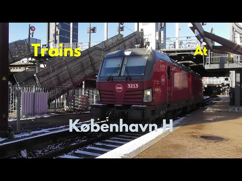 Trains at København H | Train Compilation | Nr. 1