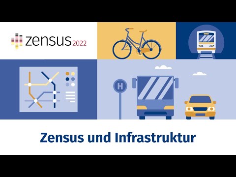 Zensus 2022 und Infrastruktur - Offizielles Erklärvideo