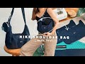 DIY nike shoulder bag | THRIFT FLIP | sewing tutorial