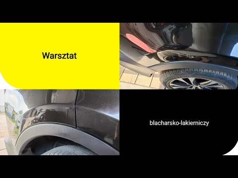 Usuwanie wgnieceń i blacharstwo - AutoBromek Naprawy Powypadkowe - video