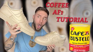 OFFICIAL COFFEE AIR FORCE 1 TUTORIAL