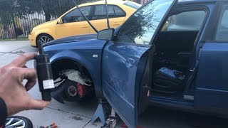 Audi A4 B6 Windshield Washer Pump Troubleshooting & Replacement with Reservoir
