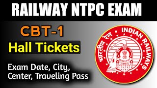 Download RRB NTPC CBT-1 Exam Admitcard 2020 || Railway NTPC Exam Hall tickets || RRB 2020
