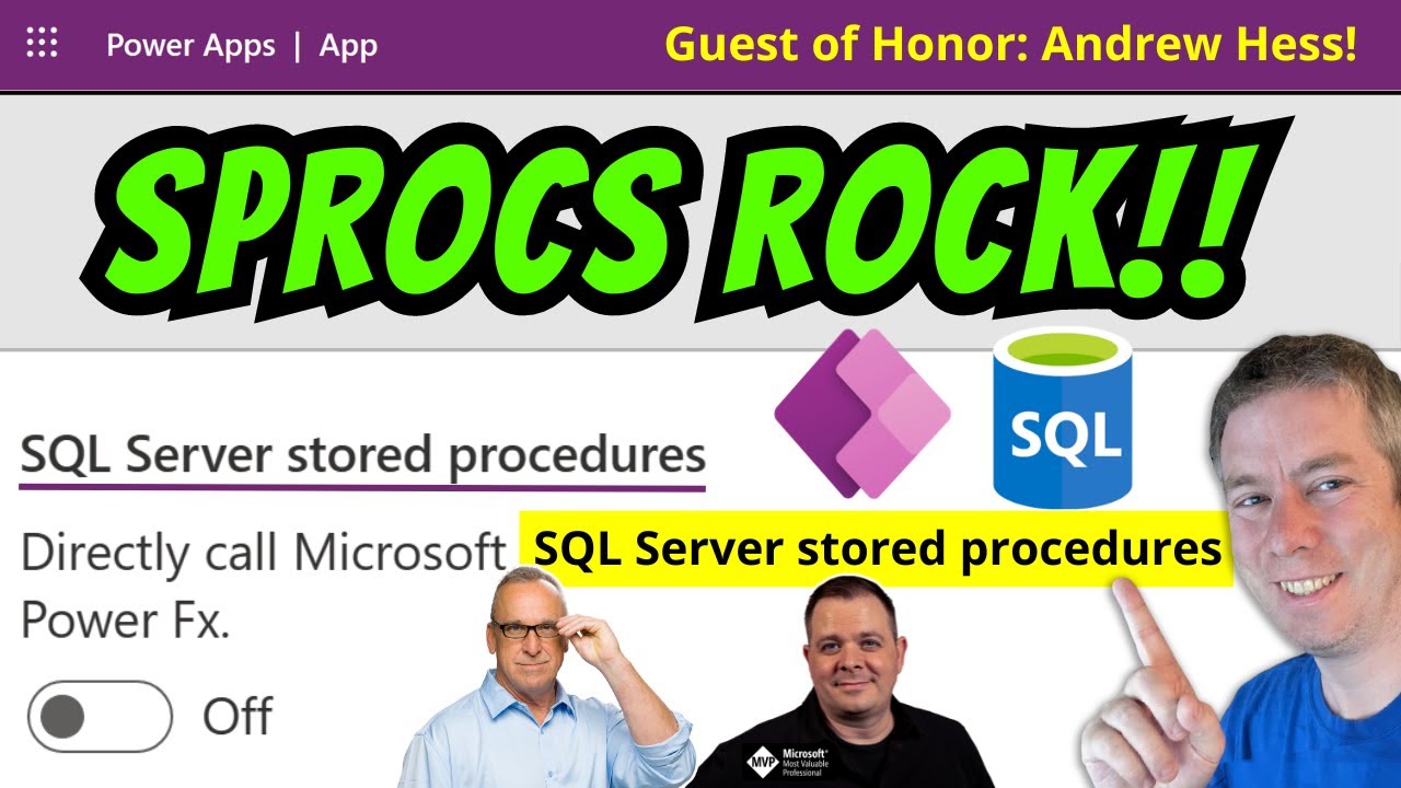 Call SQL Stored Procedures Directly in Power Apps