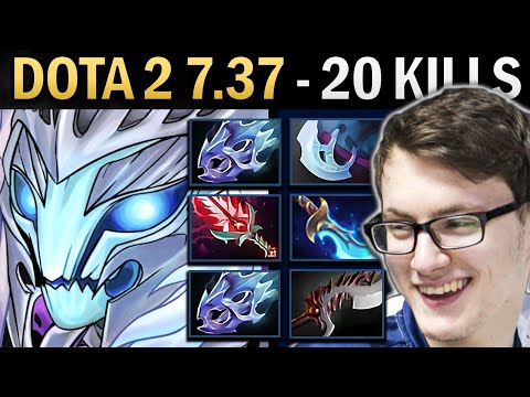 Spectre Gameplay Miracle with 20 Kills and 2 Moon Shard - Dota 7.38