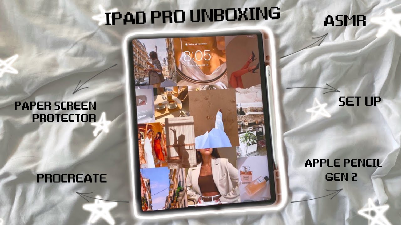 unboxing ipad pro 12.9 inch 2020 | accessories + procreate