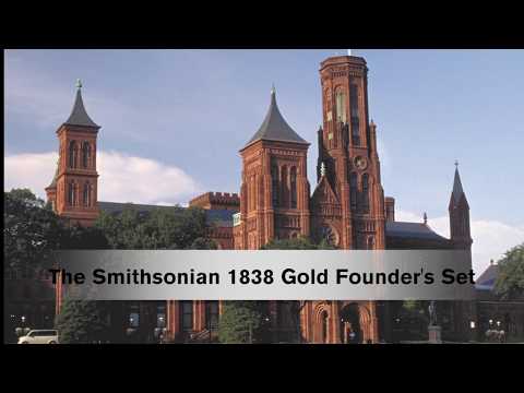 The Smithsonian 1838 Gold Founder's Coin Set