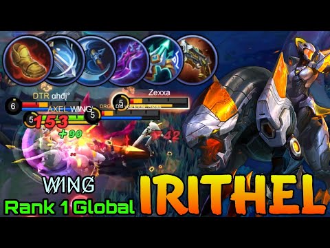 Deadly Crossbow Irithel Monster Marksman! - Top 1 Global Irithel by W̸I̸N̸G̸ - Mobile Legends