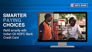 With Fuel Cards, Earn Rewards and Heavy Discounts - HDFC Bank Festive Treat
