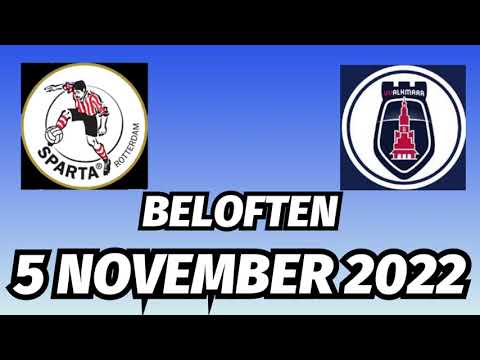 Sparta Beloften (VR) - VV Alkmaar Beloften (VR)