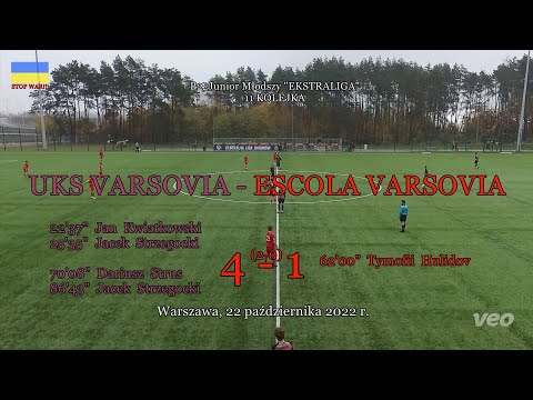 22 X 2022 r.  UKS VARSOVIA - ESCOLA VARSOVIA [veo]