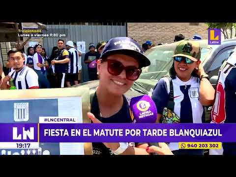 🔴 Alianza Lima: Así se vivió la fiesta en matute por la 'tarde blanquiazul'