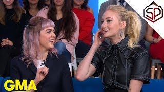 Софи Тернер и Мэйси Уильямс из Игры Престолов на