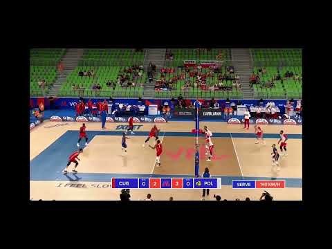 Wilfredo Leon Casual 140 kmh New World Record