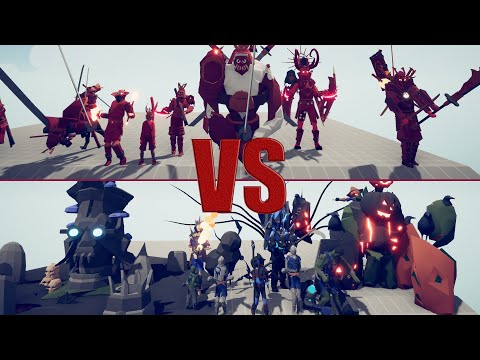MEGA DYNASTY vs MEGA SPOOKY TEAM TOURNAMENT, TABS - Totally Accurate Battle Simulator