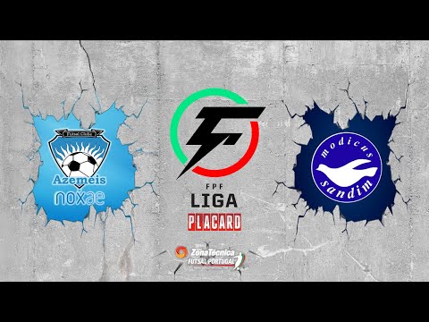 Liga Placard, 12ª jorn.: Futsal Azeméis by Noxae 1-3 Modicus Cartest