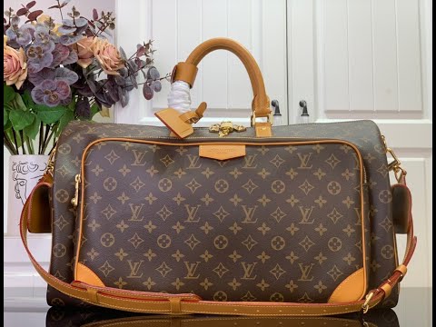 Louis Vuitton Keepall Cargo 50 M14735 Monogram Archive Vintage PVC Bag