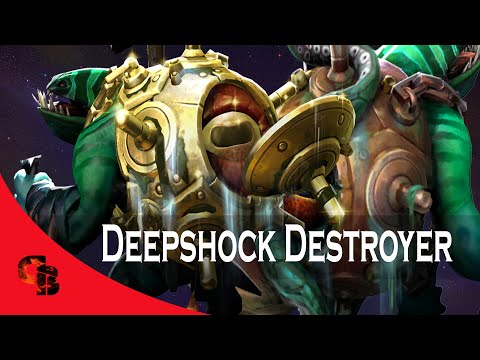 Dota 2: Store - Tidehunter - Deepshock Destroyer + Golden [Immortal]