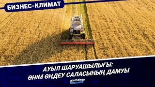 Ауыл шаруашылығы: өнім өңдеу саласының дамуы 