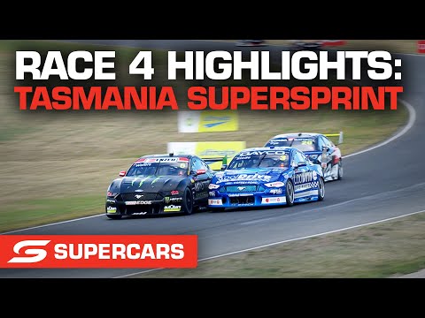 SUPERCARS 2022 タスマニアSuperSprint Race4のハイライト動画