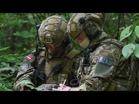 Latvian JTACs practice proficiencies at National All-Domain Warfighting Center