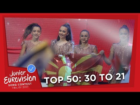 TOP 50: Most watched in 2017: 30 TO 21 - Junior Eurovision Song Contest