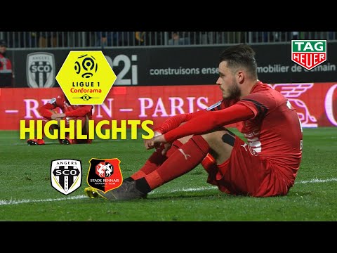 Angers SCO - Stade Rennais FC ( 3-3 ) - Highlights - (SCO - SRFC) / 2018-19