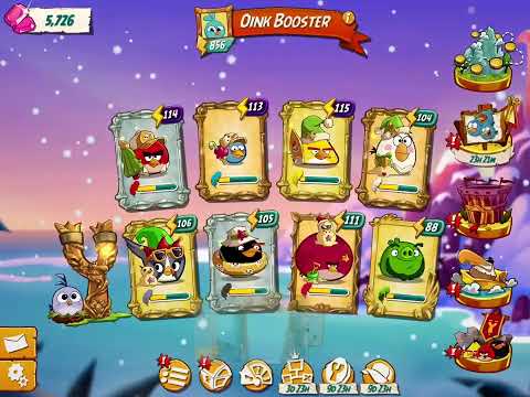 Angry Birds 2 AB2 🗼 Tower of Fortune 💰 The Ice-Capade Adventure ❄️ Snow Pig Hat Set ⛄️ 🐽