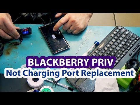 Blackberry Priv STV100 Damaged Charging Port Replacement + Upcoming Repair videos